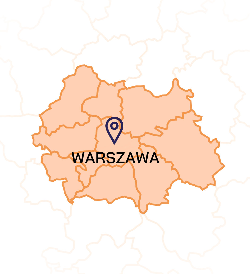 Mapa do kogo jest kierowany projekt (woj. mazowieckie)